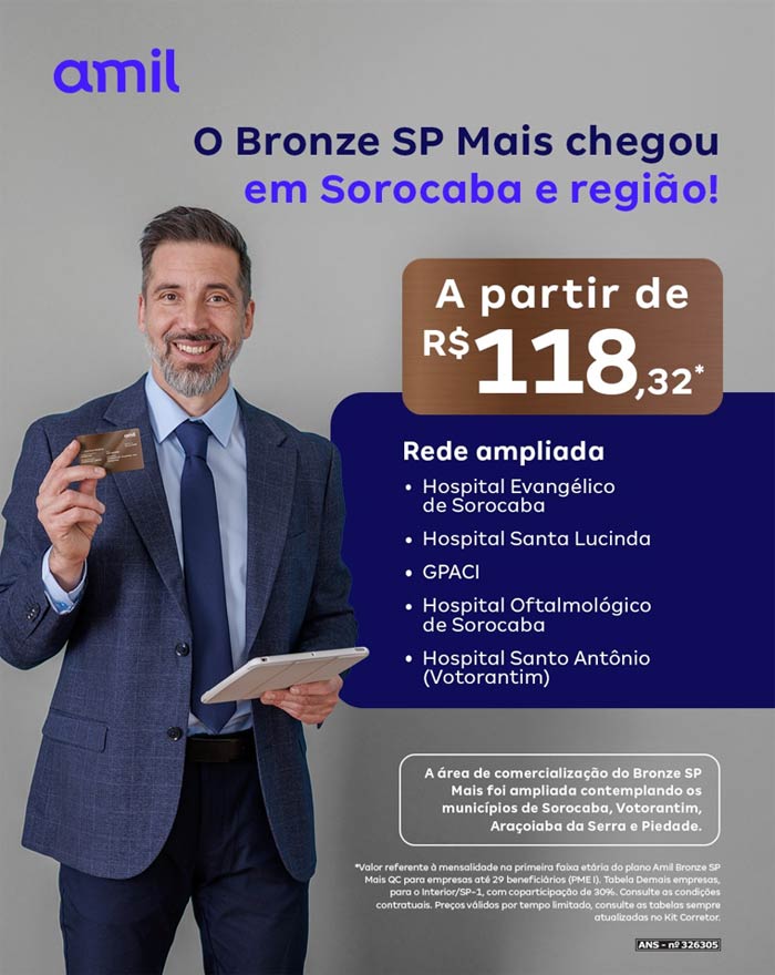 Amil Bronze SP em Sorocaba Amil Bronze SP em Sorocaba